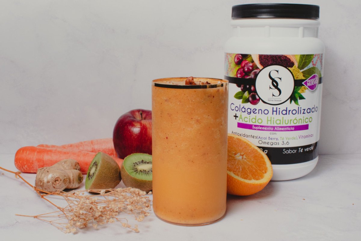 El secreto de la juventud: Colágeno hidrolizado de Silvia Strauss con ácido hialurónico y vitamina C - silviastrauss