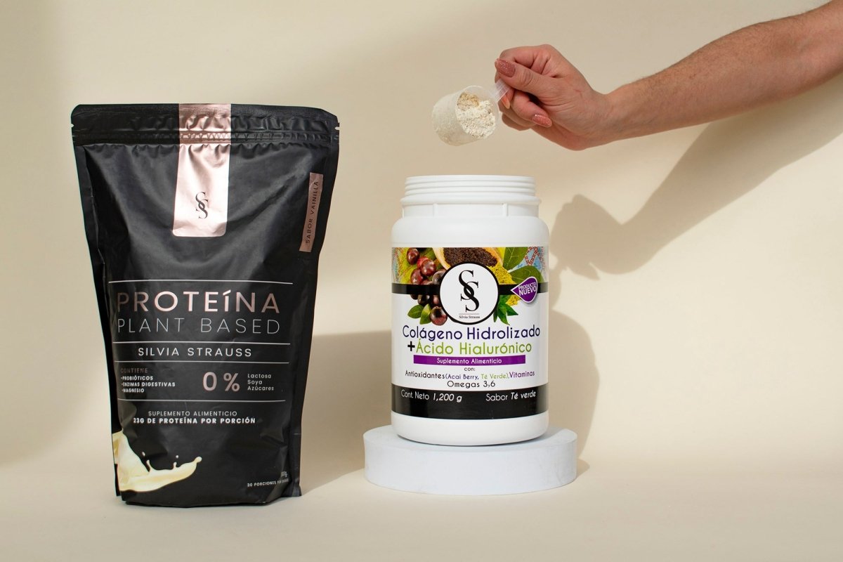 La proteína más deliciosa: Combina la proteína vegana con colágeno hidrolizado - silviastrauss