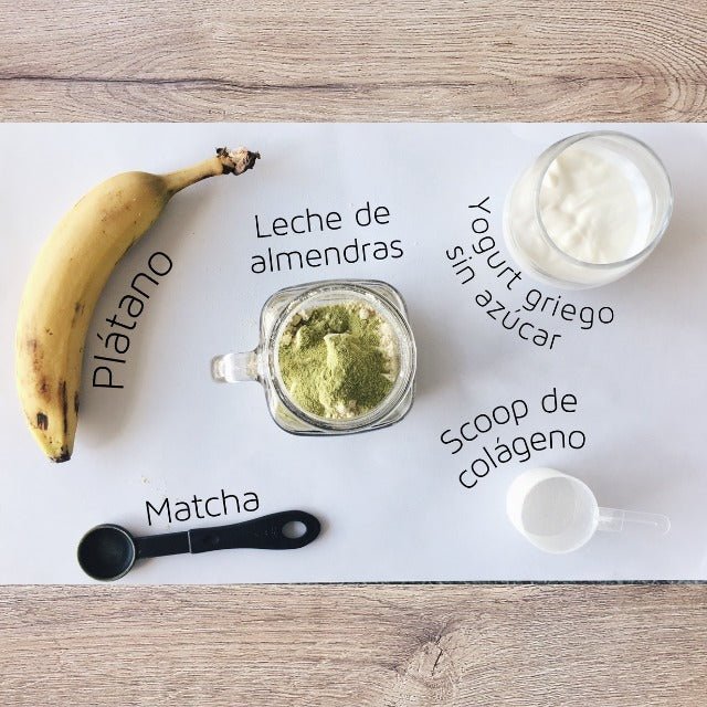 Smoothie dulce de Matcha - silviastrauss
