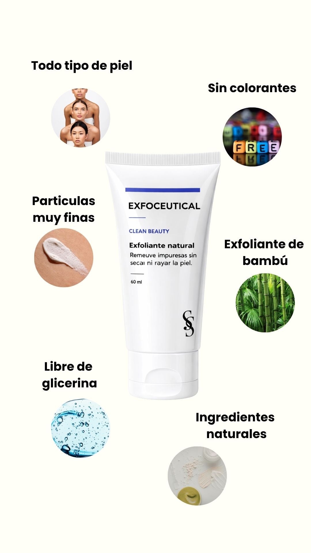 Exfoceutical de Bambú