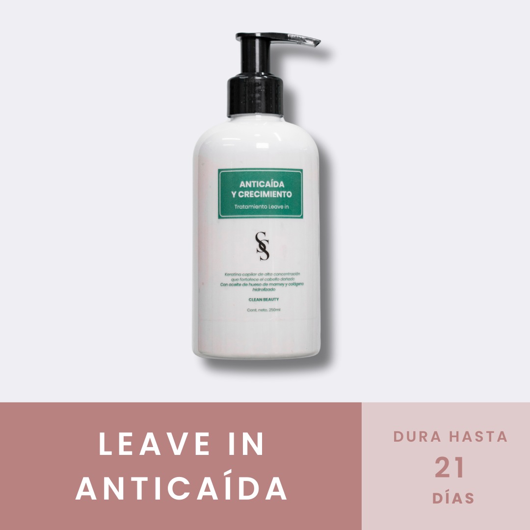 Tratamiento Leave In Anticaida & Crecimiento (Keratina)