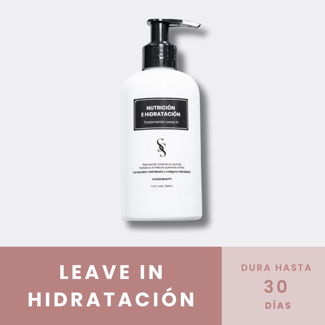 Tratamiento Leave In Nutrición & Hidratación (Keratina)