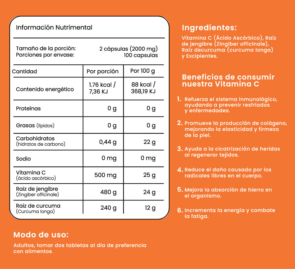 VitalBoost (Vitamina C)